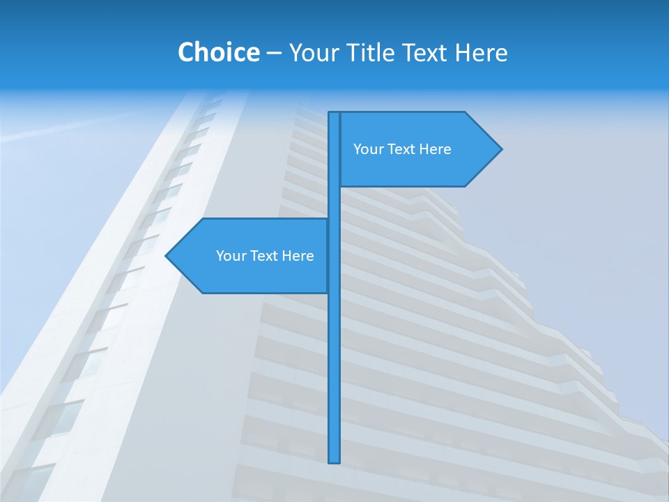 Building Highrise High PowerPoint Template