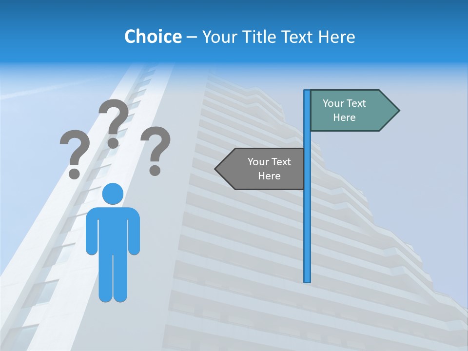 Building Highrise High PowerPoint Template