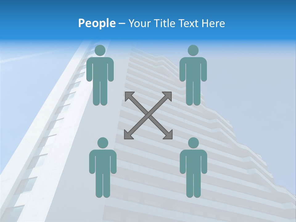 Building Highrise High PowerPoint Template