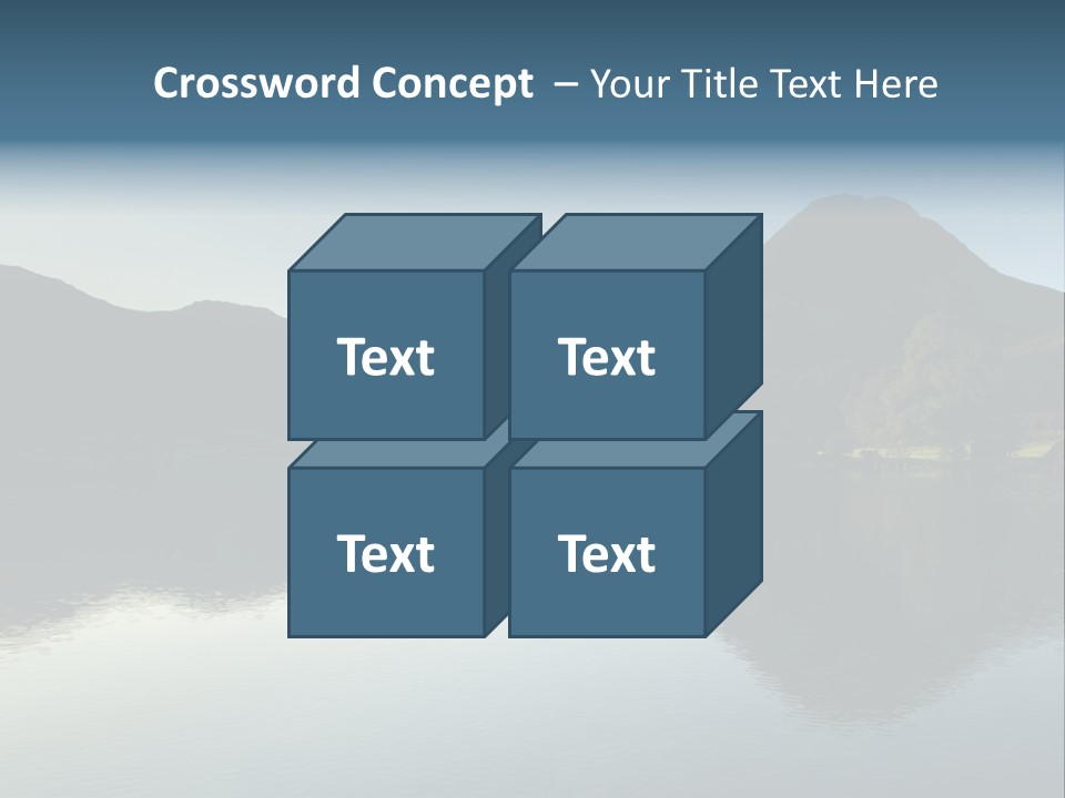 Cumbria Sunrise England PowerPoint Template