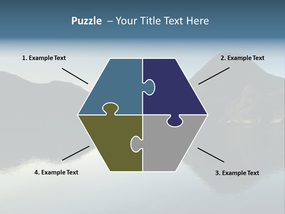Cumbria Sunrise England PowerPoint Template