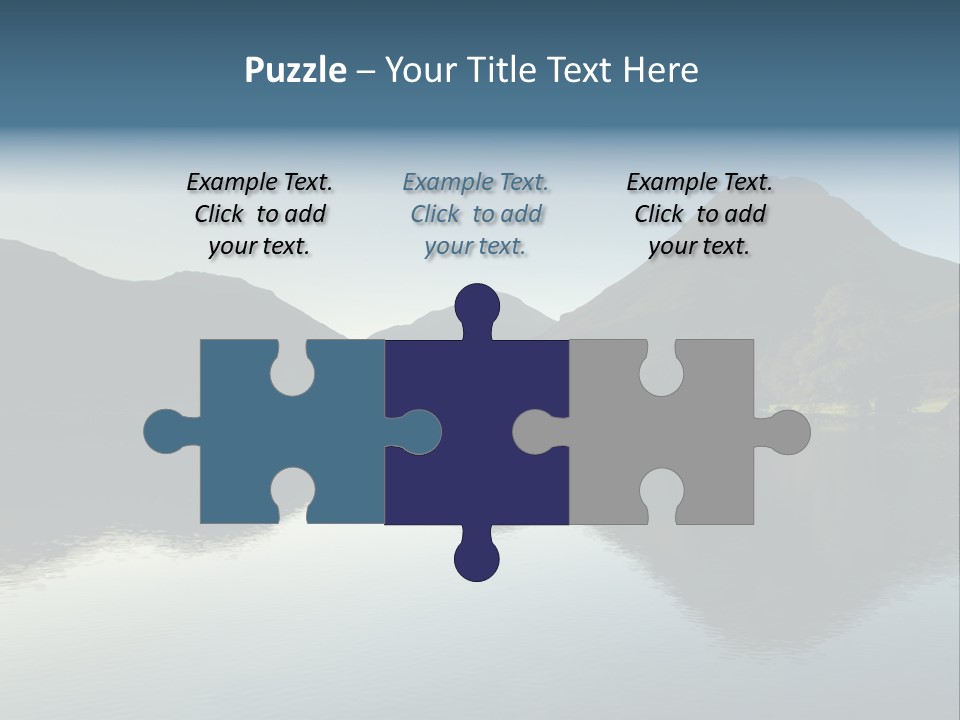 Cumbria Sunrise England PowerPoint Template
