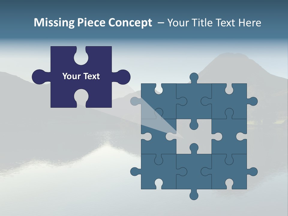 Cumbria Sunrise England PowerPoint Template