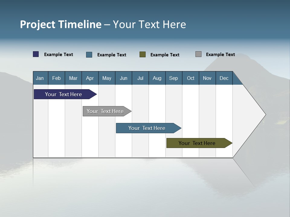 Cumbria Sunrise England PowerPoint Template
