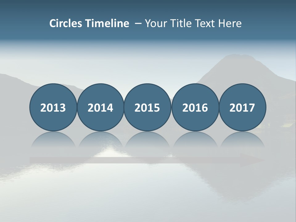 Cumbria Sunrise England PowerPoint Template