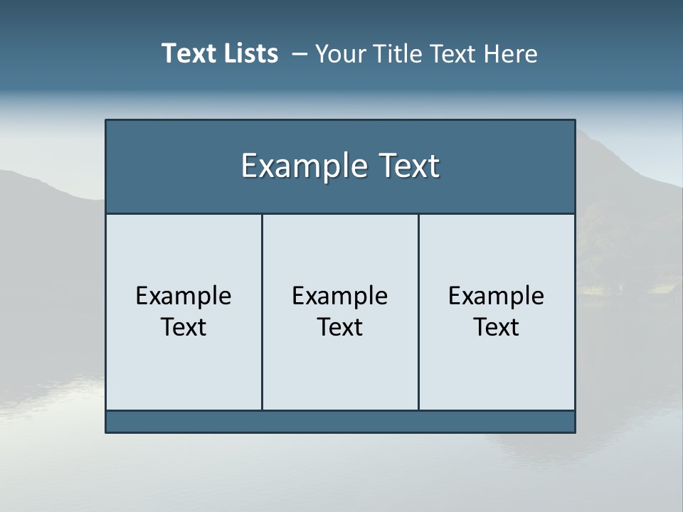 Cumbria Sunrise England PowerPoint Template