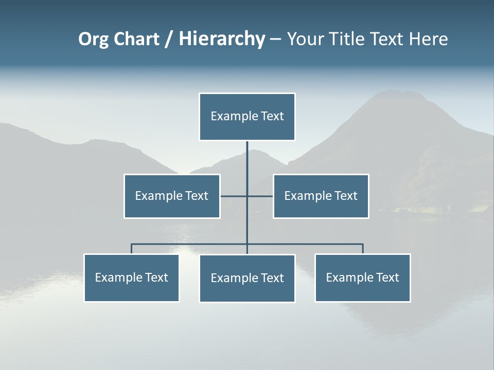 Cumbria Sunrise England PowerPoint Template