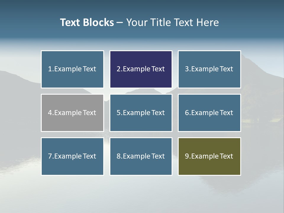 Cumbria Sunrise England PowerPoint Template