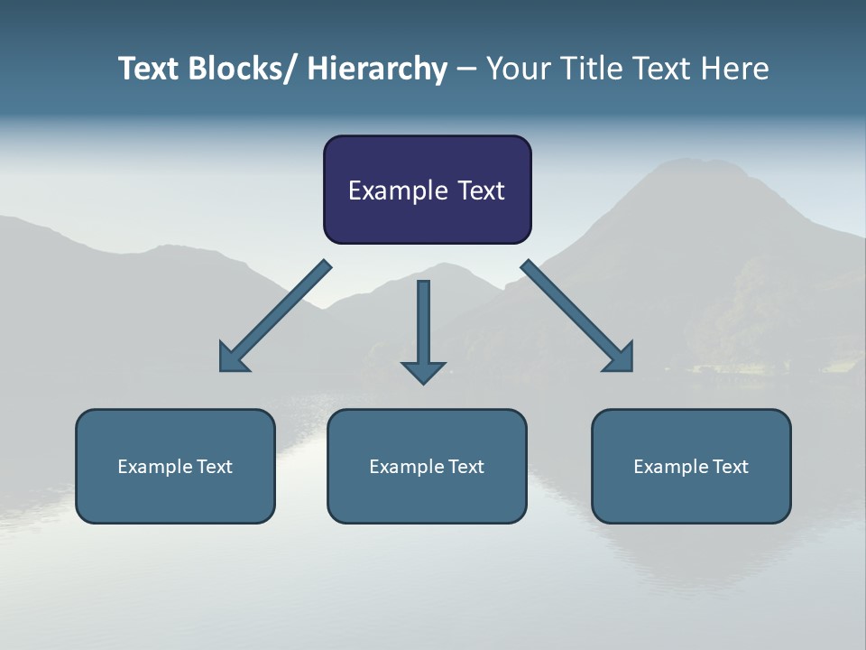 Cumbria Sunrise England PowerPoint Template