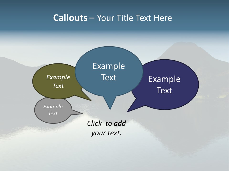 Cumbria Sunrise England PowerPoint Template
