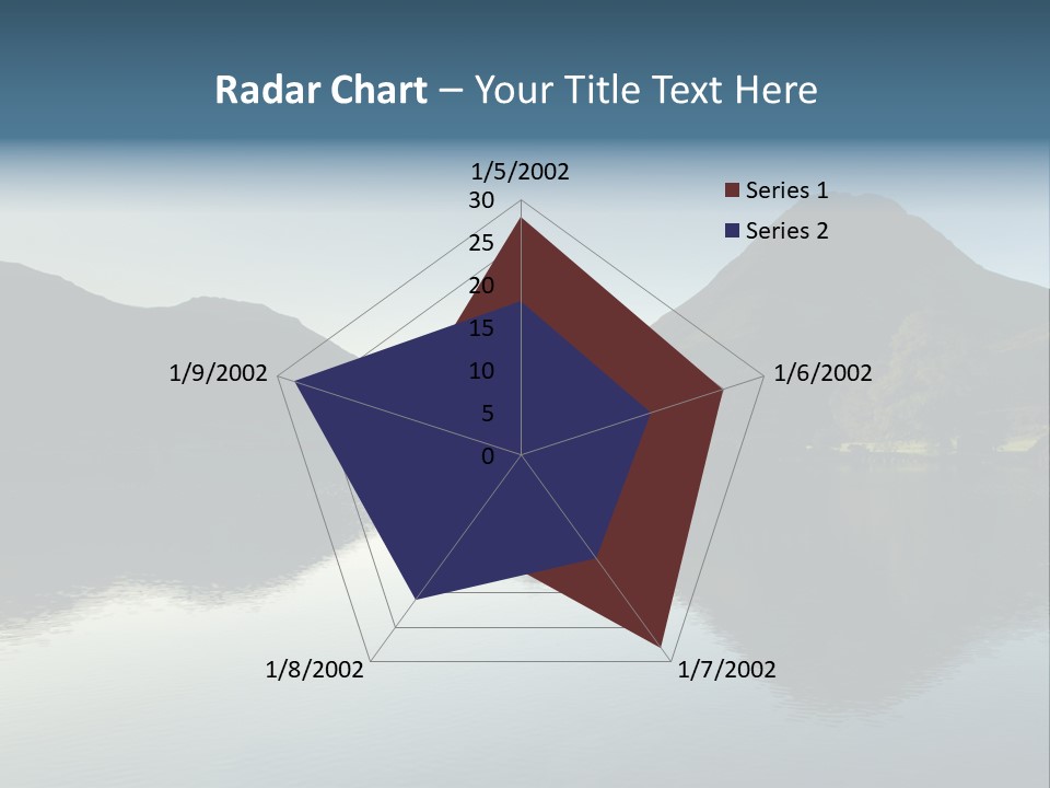 Cumbria Sunrise England PowerPoint Template