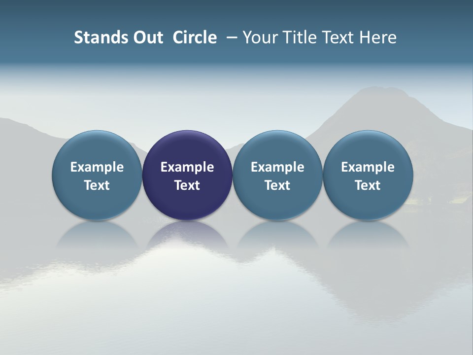 Cumbria Sunrise England PowerPoint Template