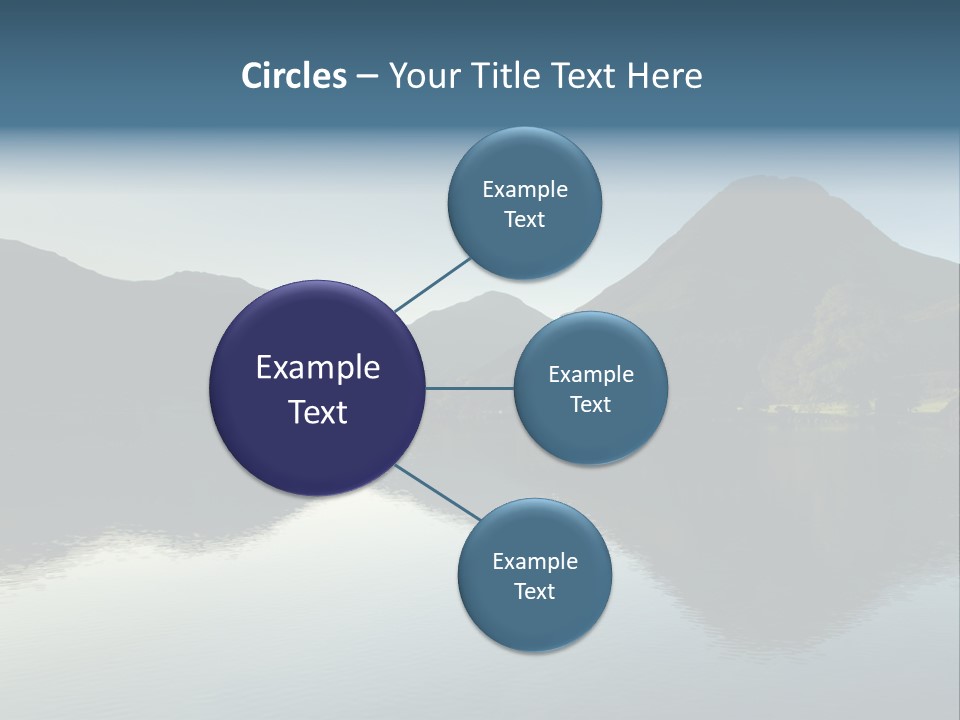 Cumbria Sunrise England PowerPoint Template