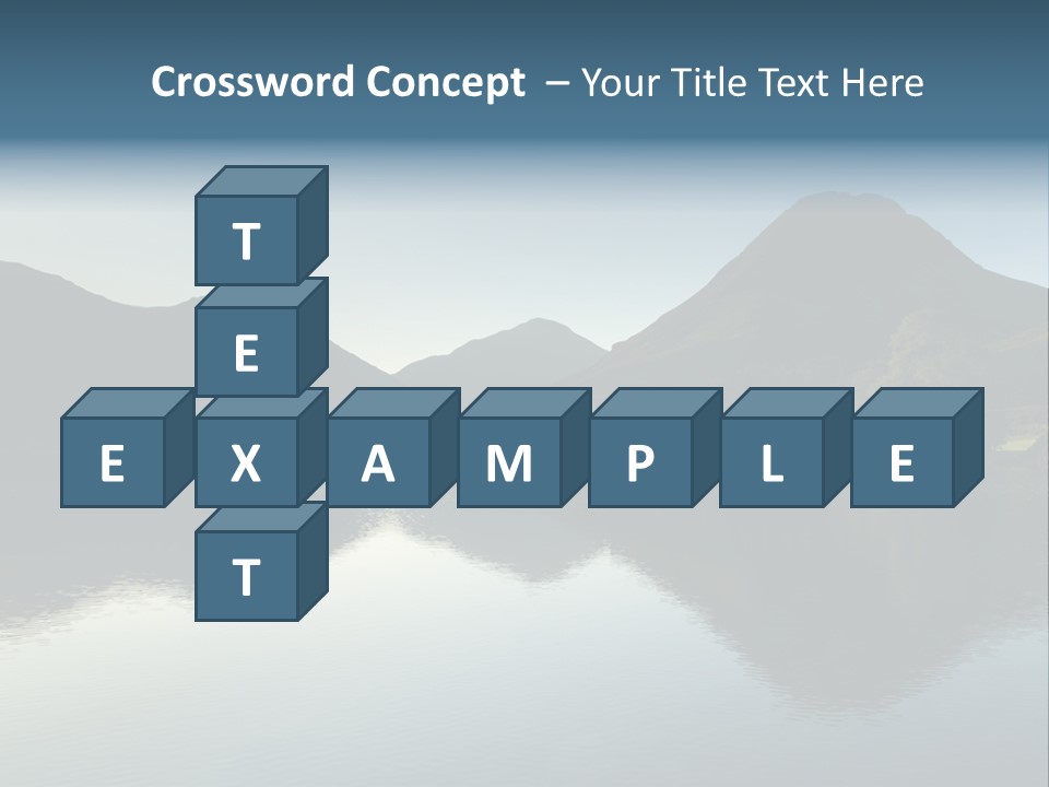 Cumbria Sunrise England PowerPoint Template