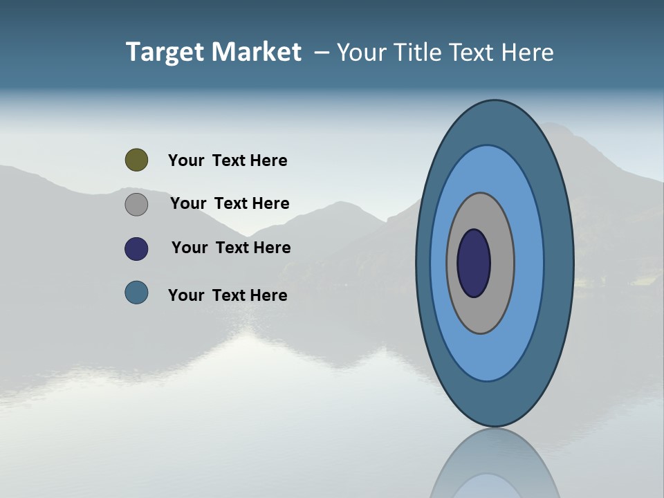 Cumbria Sunrise England PowerPoint Template