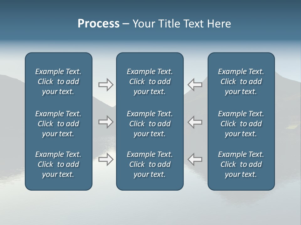Cumbria Sunrise England PowerPoint Template
