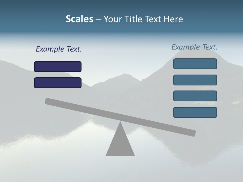Cumbria Sunrise England PowerPoint Template