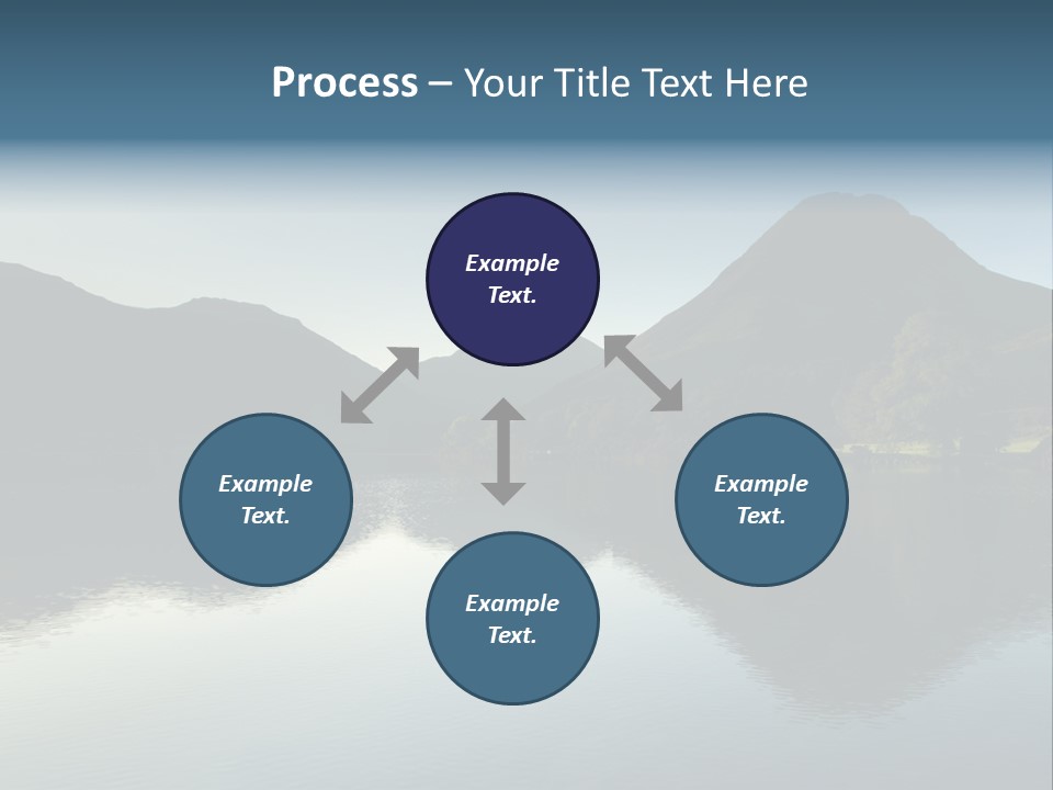 Cumbria Sunrise England PowerPoint Template