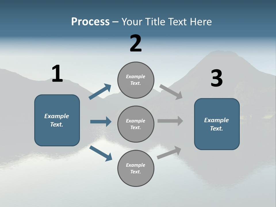 Cumbria Sunrise England PowerPoint Template