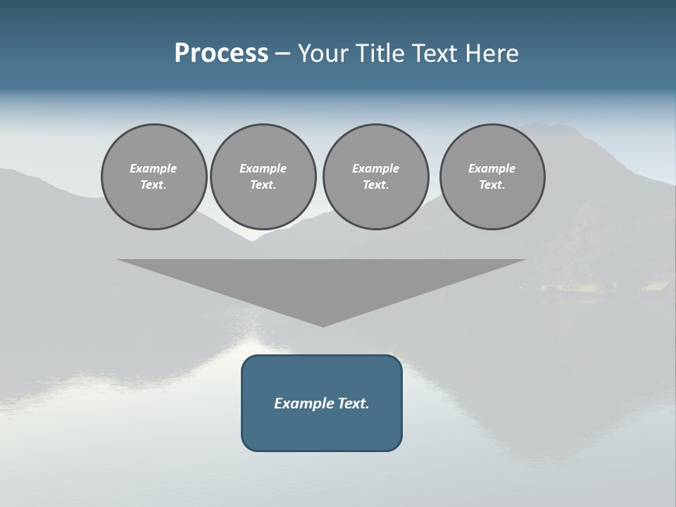 Cumbria Sunrise England PowerPoint Template
