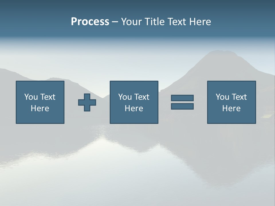 Cumbria Sunrise England PowerPoint Template