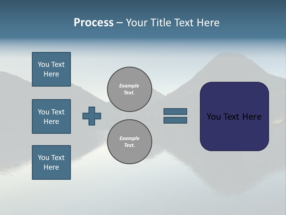 Cumbria Sunrise England PowerPoint Template