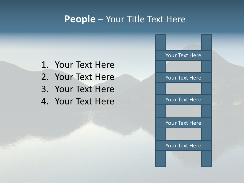Cumbria Sunrise England PowerPoint Template