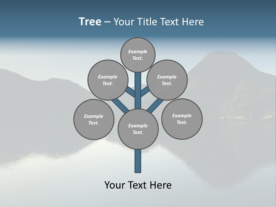 Cumbria Sunrise England PowerPoint Template