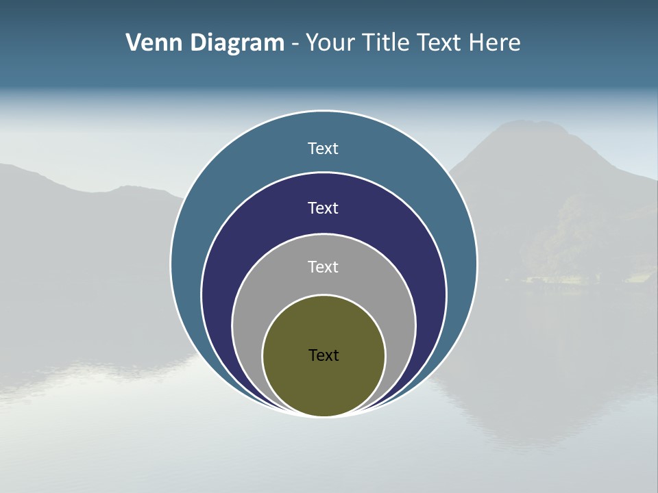Cumbria Sunrise England PowerPoint Template