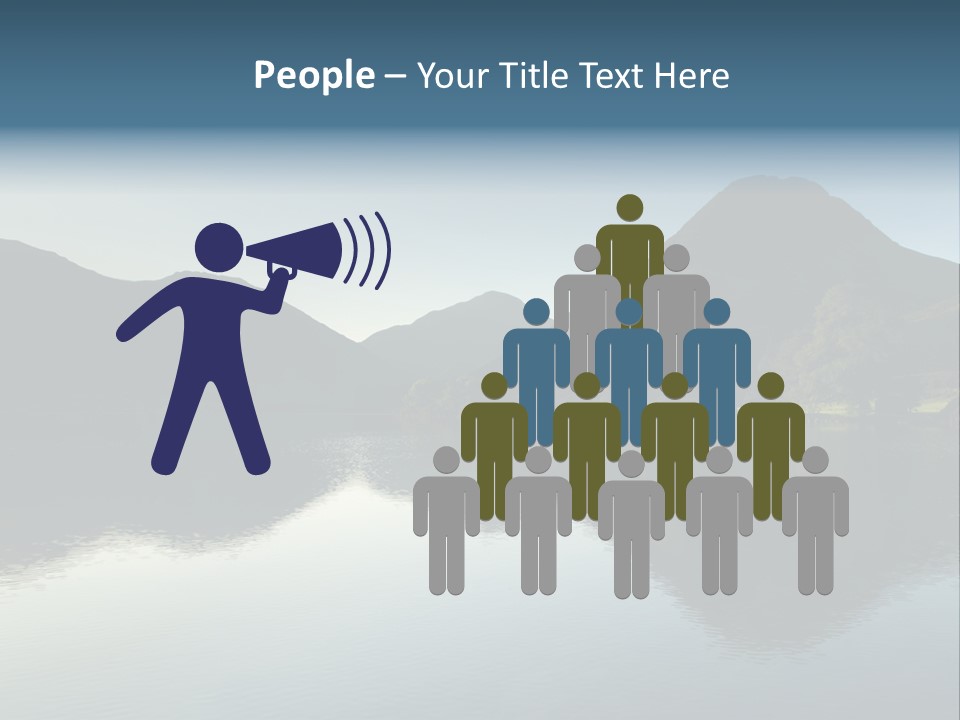 Cumbria Sunrise England PowerPoint Template