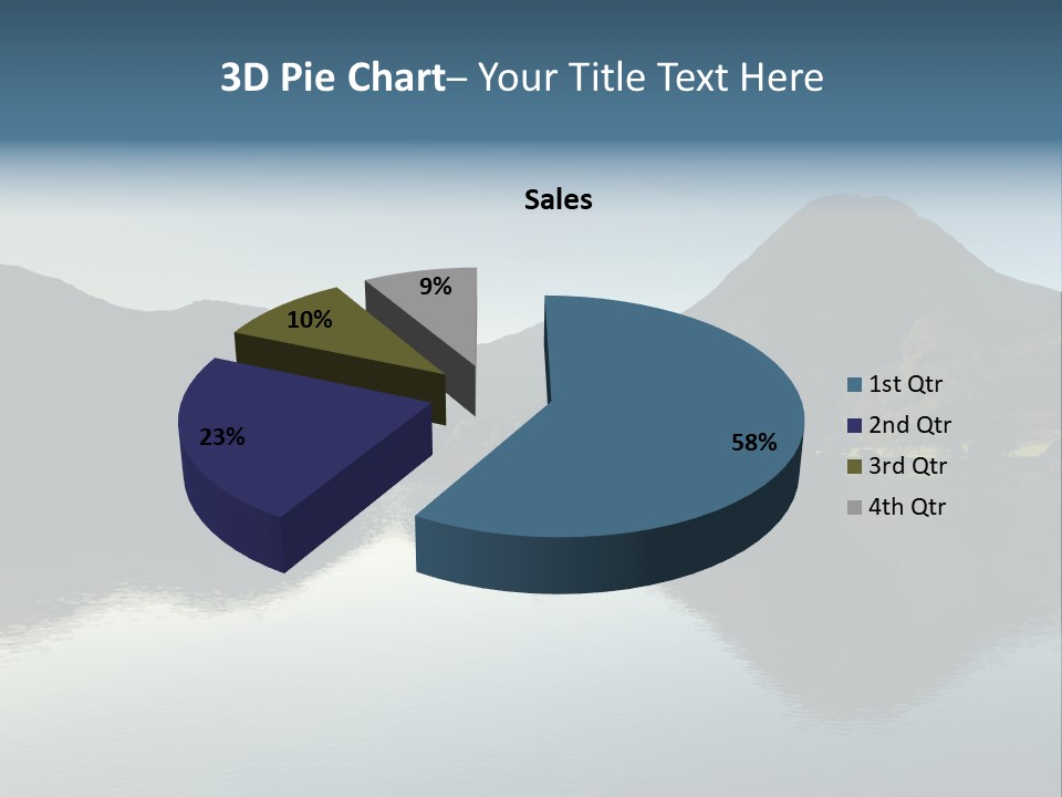 Cumbria Sunrise England PowerPoint Template