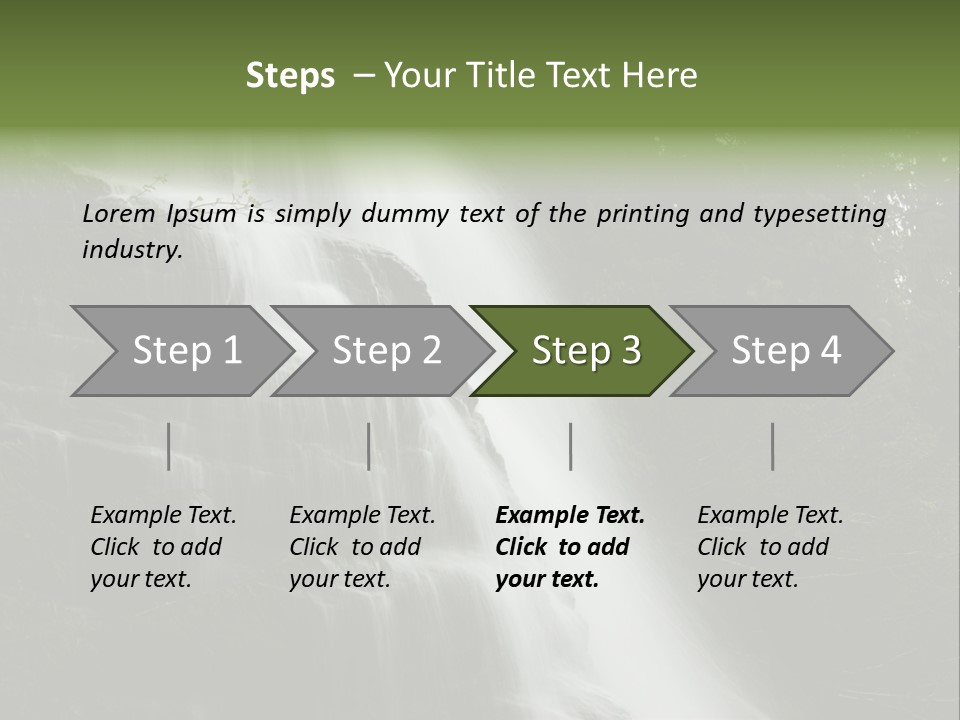 Slope Strathcona Woods PowerPoint Template