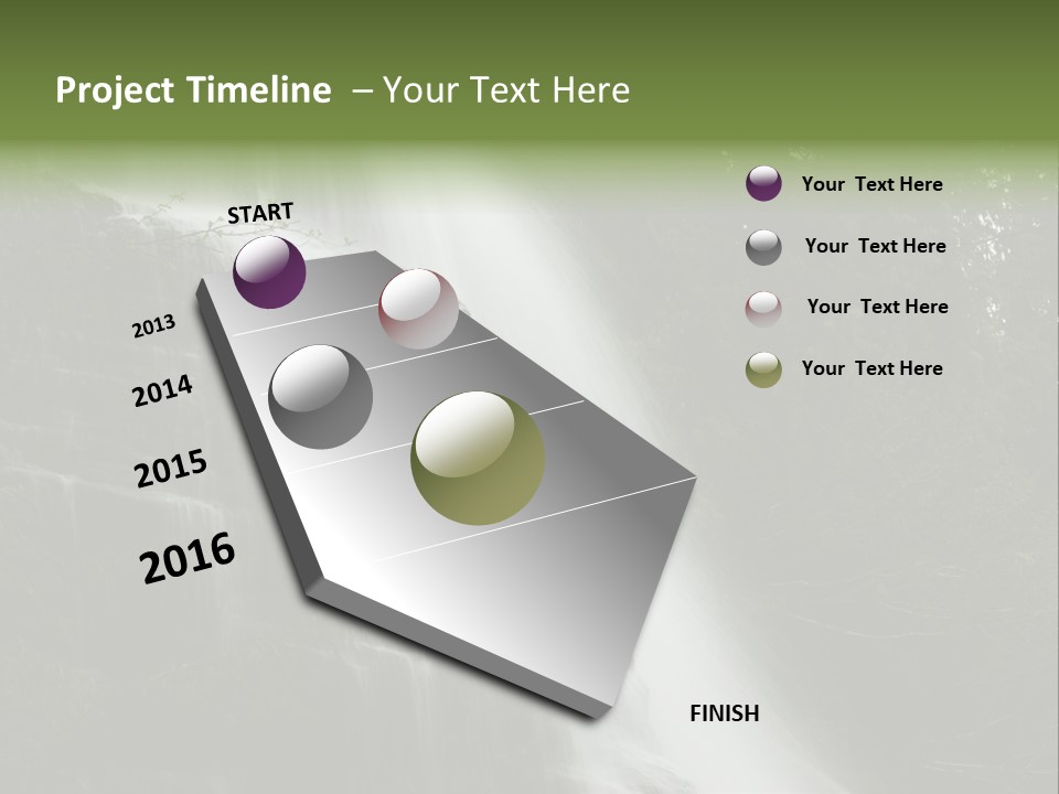 Slope Strathcona Woods PowerPoint Template