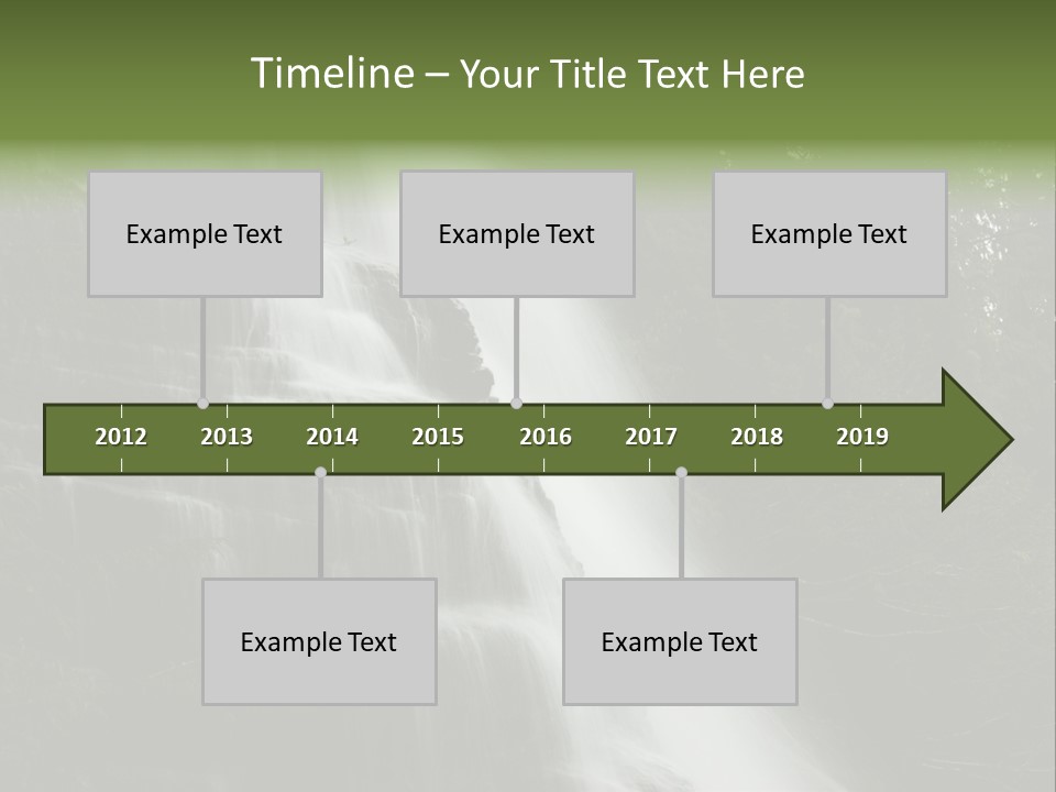 Slope Strathcona Woods PowerPoint Template
