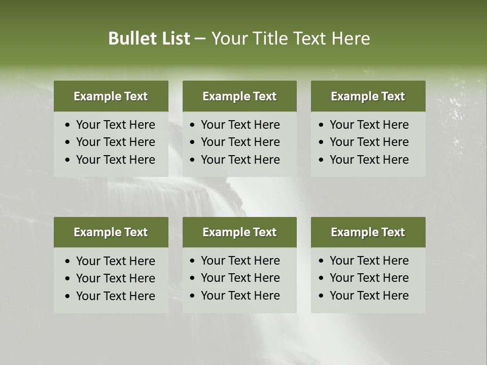 Slope Strathcona Woods PowerPoint Template