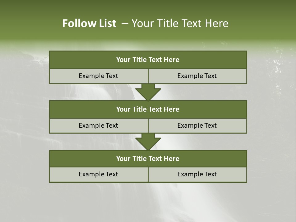 Slope Strathcona Woods PowerPoint Template