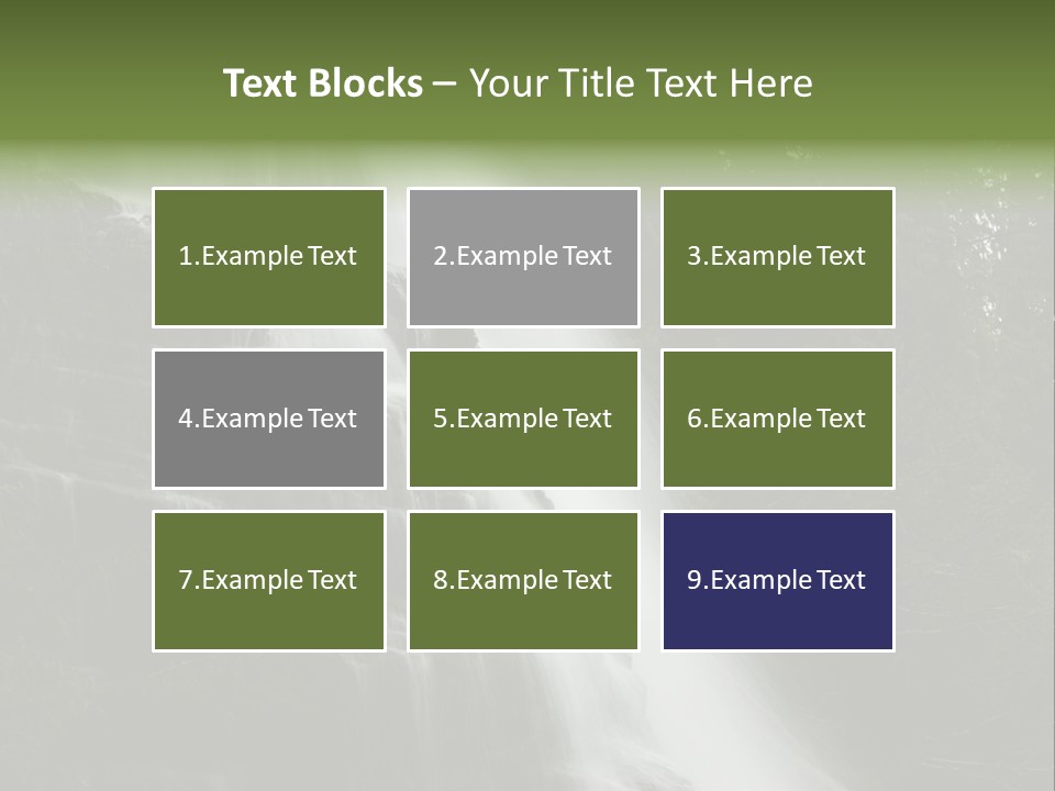 Slope Strathcona Woods PowerPoint Template