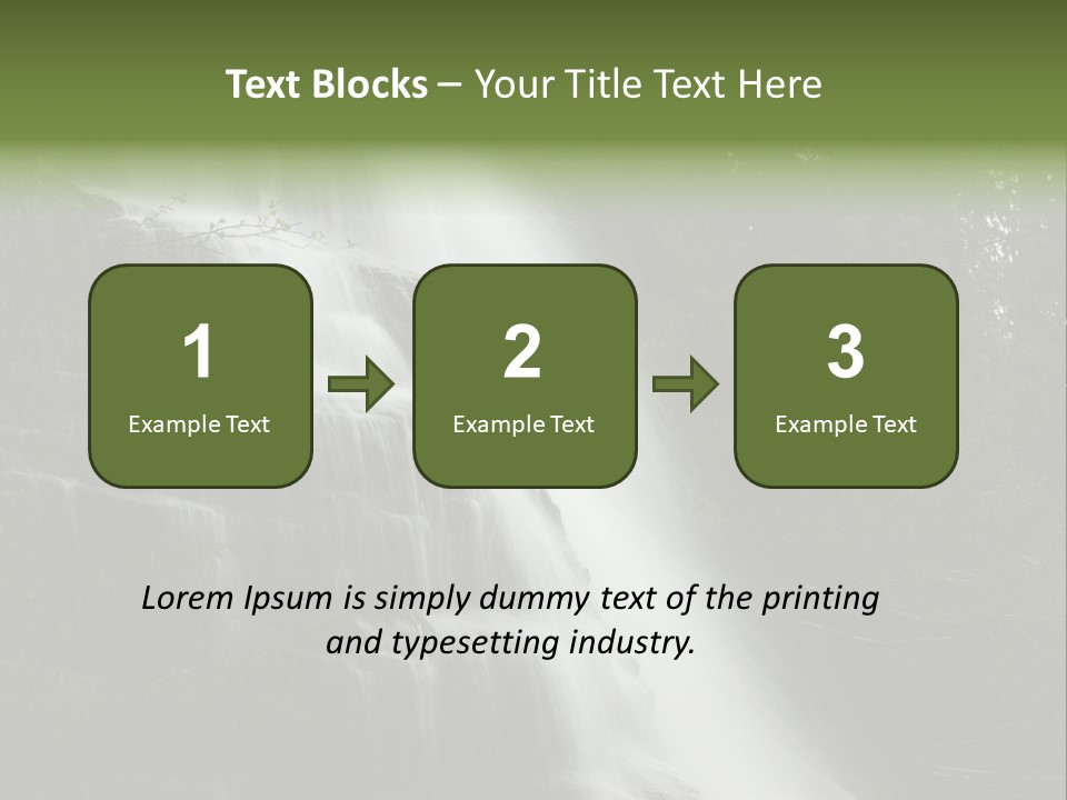 Slope Strathcona Woods PowerPoint Template