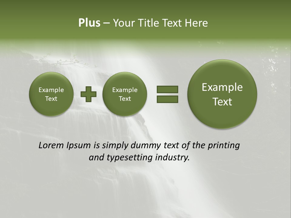Slope Strathcona Woods PowerPoint Template