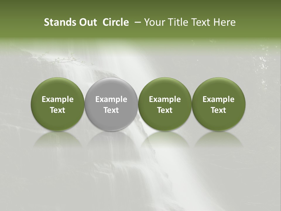 Slope Strathcona Woods PowerPoint Template