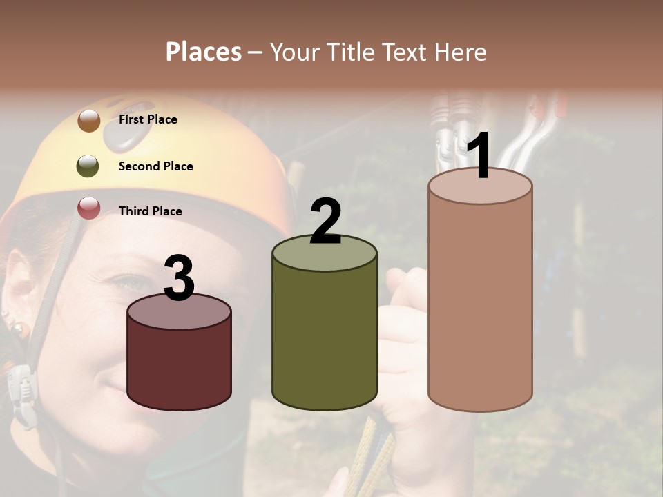 Cable Rock Sports PowerPoint Template