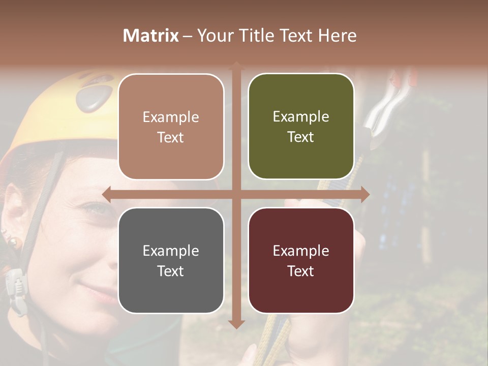 Cable Rock Sports PowerPoint Template