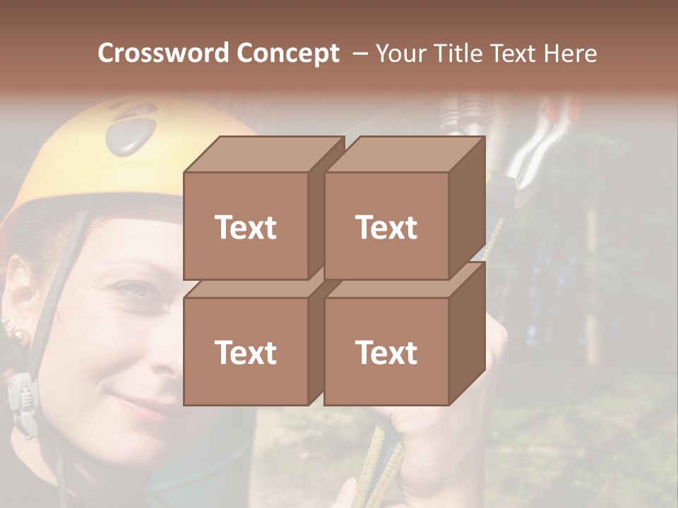 Cable Rock Sports PowerPoint Template