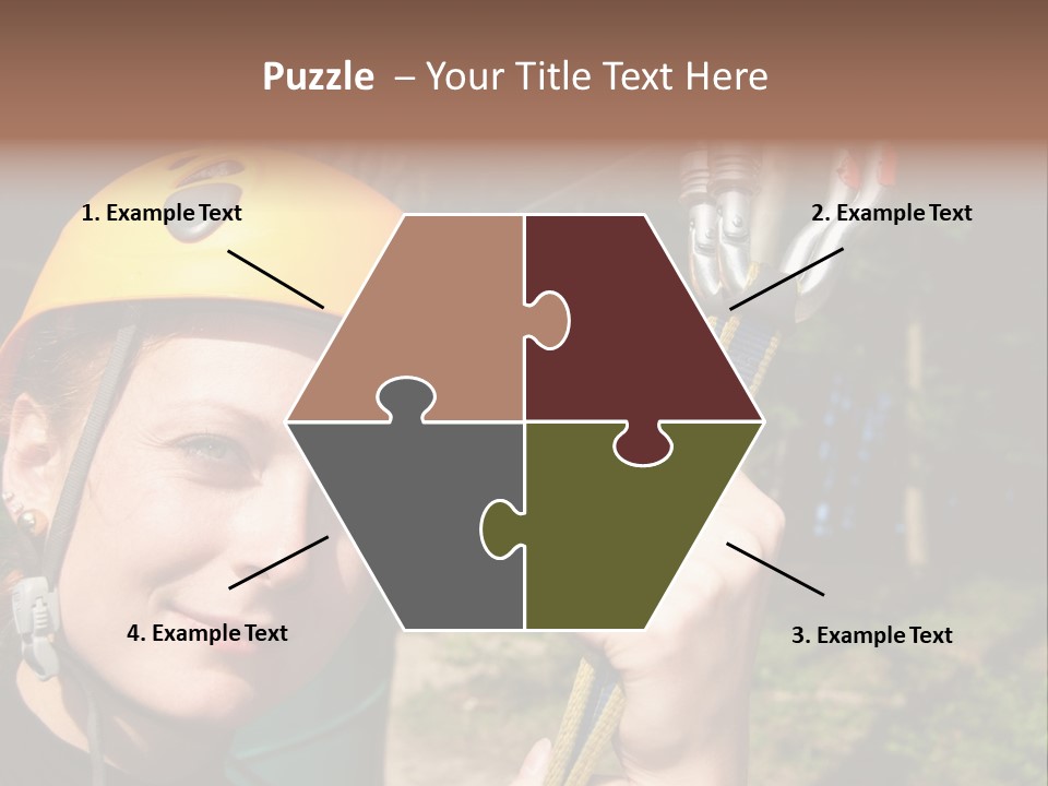 Cable Rock Sports PowerPoint Template