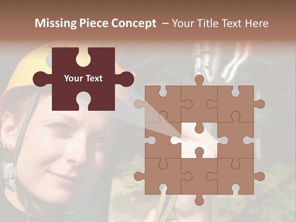 Cable Rock Sports PowerPoint Template