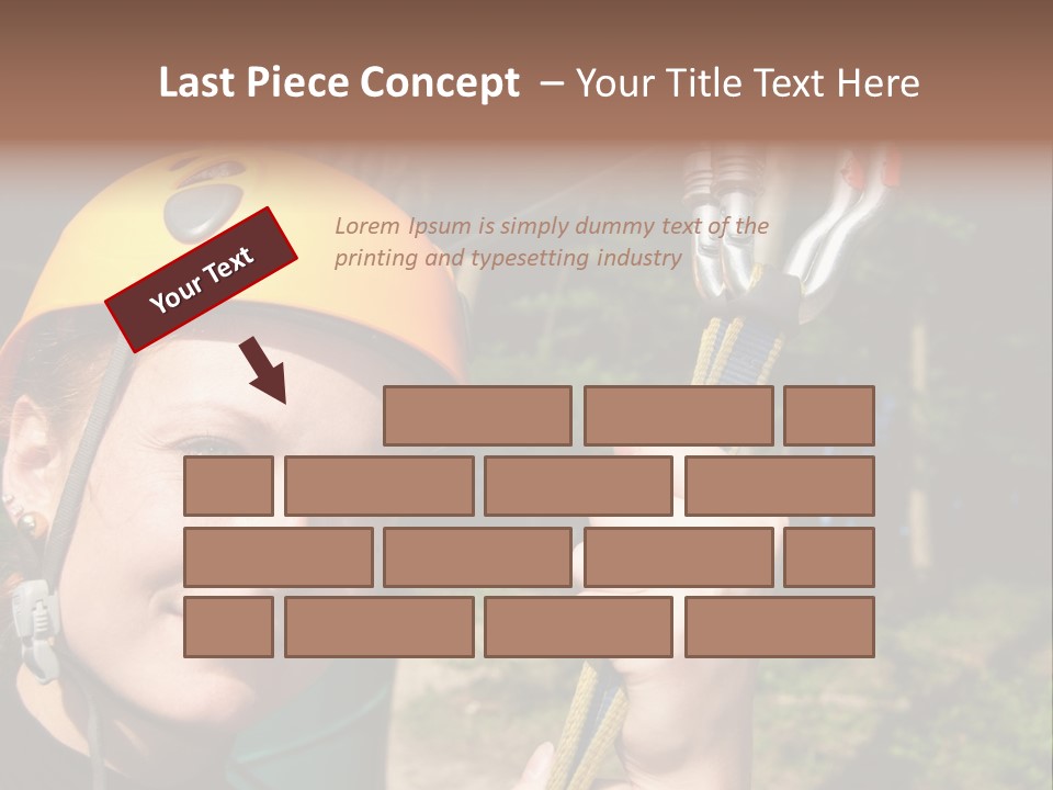 Cable Rock Sports PowerPoint Template