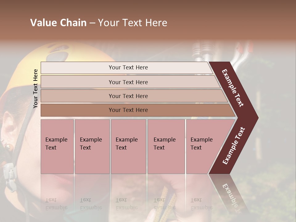 Cable Rock Sports PowerPoint Template