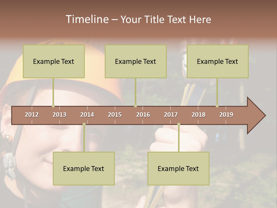 Cable Rock Sports PowerPoint Template