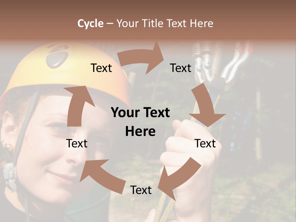 Cable Rock Sports PowerPoint Template