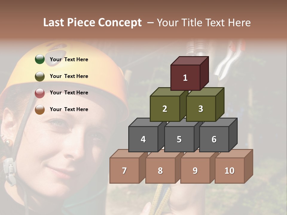 Cable Rock Sports PowerPoint Template